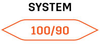 krop sistem 100/90
